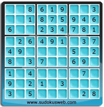 Sudoku de Nivel Muy Fácil Sudoku de Nivel Muy Fácil