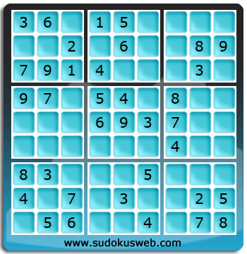 Sudoku de Niveau Facile