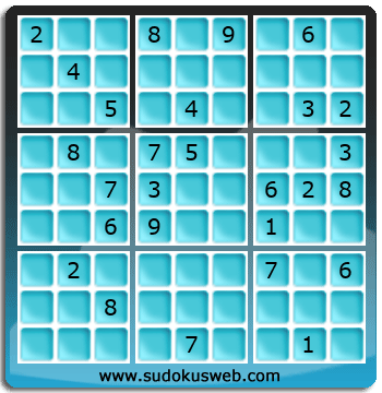 Sudoku von Fachmännischer höhe