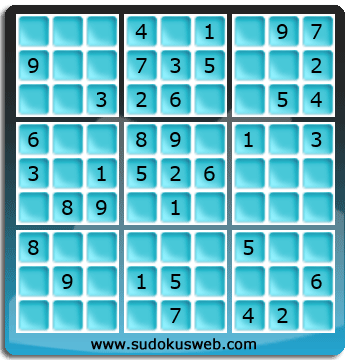 Sudoku von einfacher höhe