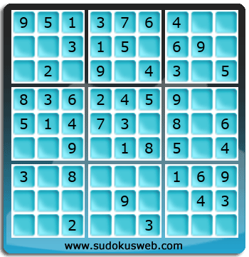 Sudoku von sehr einfacher höhe