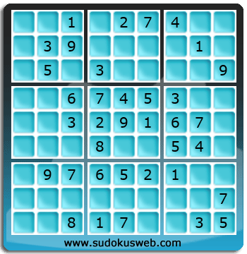 Sudoku von einfacher höhe