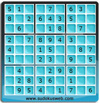 Sudoku de Nivel Muy Fácil