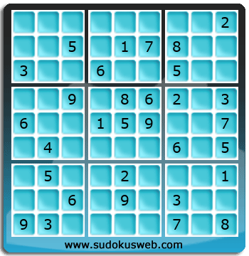 Sudoku von mittelmässiger höhe