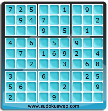Sudoku de Nivel Fácil Sudoku de Nivel Fácil