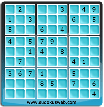 Sudoku von mittelmässiger höhe