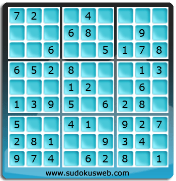 Sudoku de Nivell Molt Fàcil Sudoku de Nivell Molt Fàcil