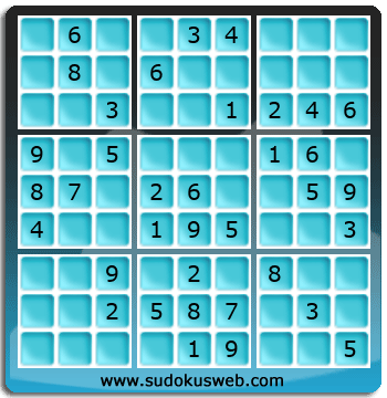 Sudoku von einfacher höhe