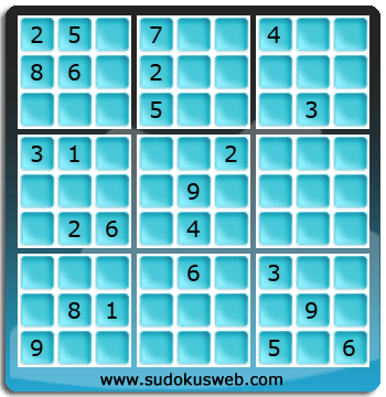 Sudoku von Fachmännischer höhe