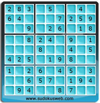 Sudoku de Nivell Molt Fàcil Sudoku de Nivell Molt Fàcil