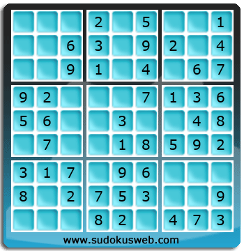 Sudoku de Nivell Molt Fàcil Sudoku de Nivell Molt Fàcil