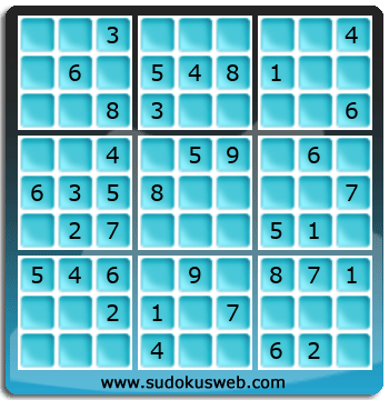 Nivel Facil de Sudoku