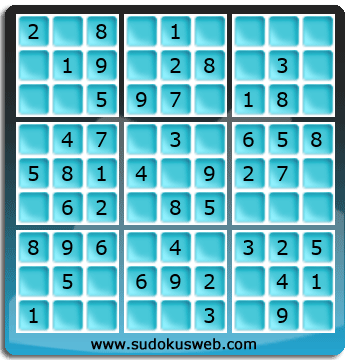 Sudoku de Niveau Très Facile