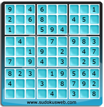 Nivel Muito Facil de Sudoku