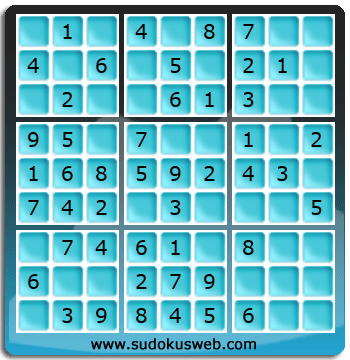 Sudoku de Niveau Très Facile