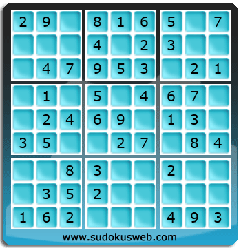 Sudoku de Niveau Très Facile