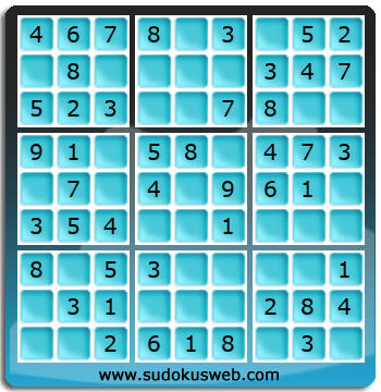 Sudoku von sehr einfacher höhe