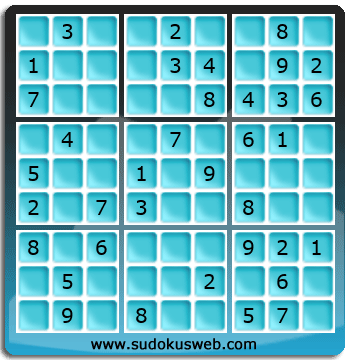 Sudoku von einfacher höhe