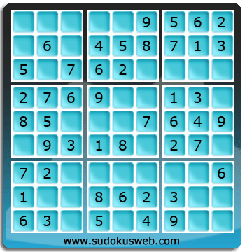 Sudoku de Niveau Très Facile