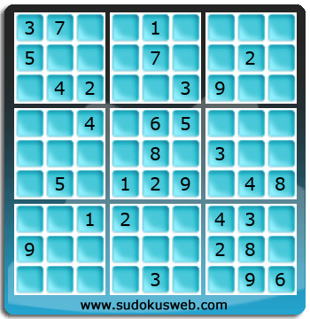 Sudoku von mittelmässiger höhe