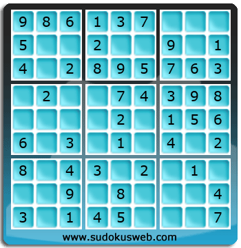 Nivel Muito Facil de Sudoku