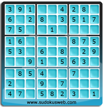 Sudoku von sehr einfacher höhe