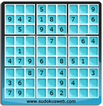 Sudoku von einfacher höhe