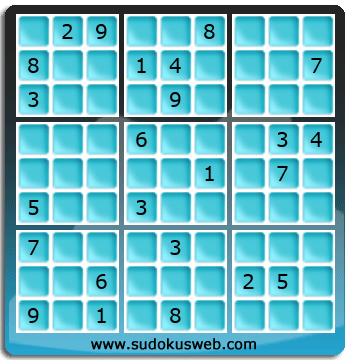 Sudoku von Fachmännischer höhe