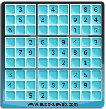 Sudoku von einfacher höhe