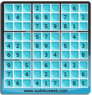 Sudoku de Niveau Très Facile