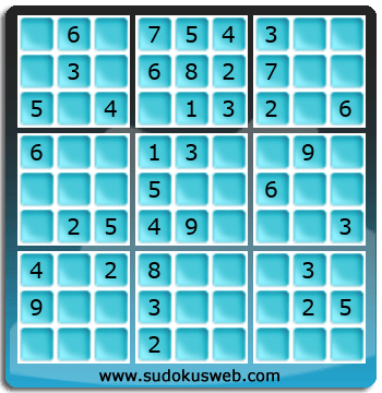 Sudoku de Nivell Fàcil Sudoku de Nivell Fàcil