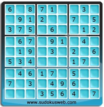 Sudoku de Niveau Très Facile