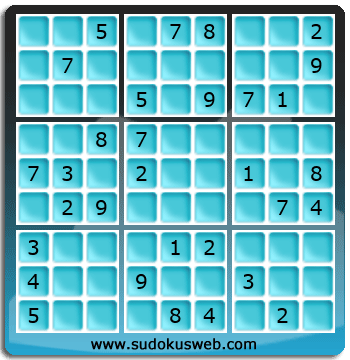 Sudoku von mittelmässiger höhe