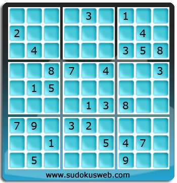 Sudoku von Fachmännischer höhe