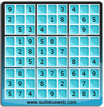 Sudoku de Nivell Molt Fàcil