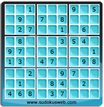 Sudoku von einfacher höhe