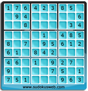 Nivel Muito Facil de Sudoku