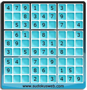 Nivel Muito Facil de Sudoku