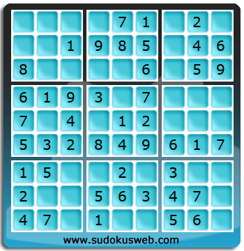 Sudoku de Nivel Muy Fácil