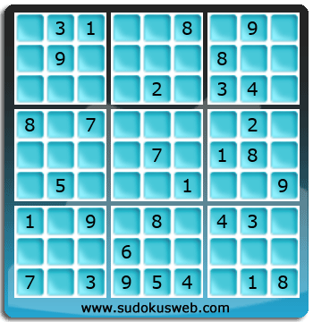 Sudoku von mittelmässiger höhe