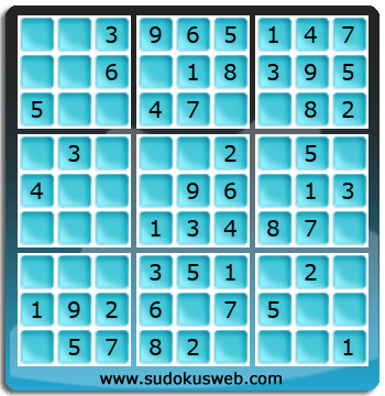 Sudoku von sehr einfacher höhe