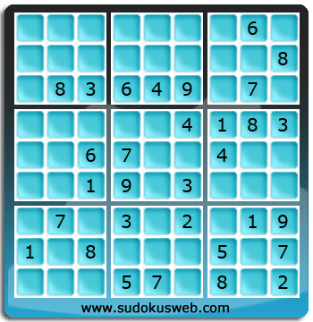 Sudoku von mittelmässiger höhe