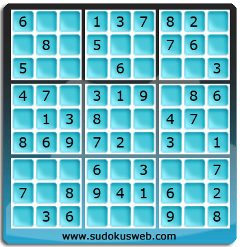 Sudoku de Nivell Molt Fàcil