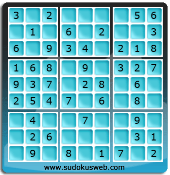 Nivel Muito Facil de Sudoku