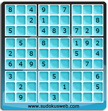 Nivel Facil de Sudoku