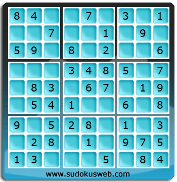 Sudoku de Nivel Muy Fácil