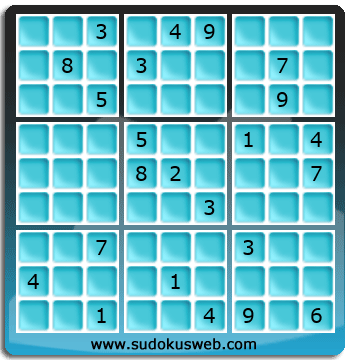 Sudoku von Fachmännischer höhe