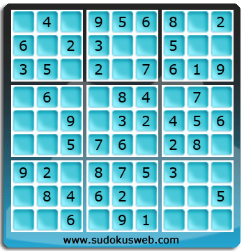 Sudoku von sehr einfacher höhe