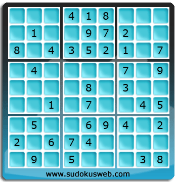 Sudoku von einfacher höhe