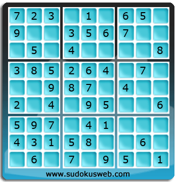 Sudoku de Niveau Très Facile